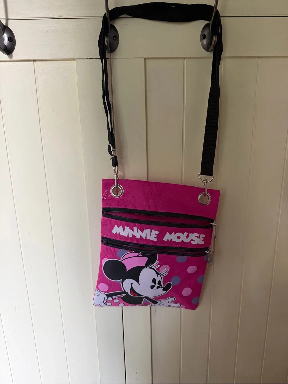 Minnie Mouse Pink Crossbody Bag
